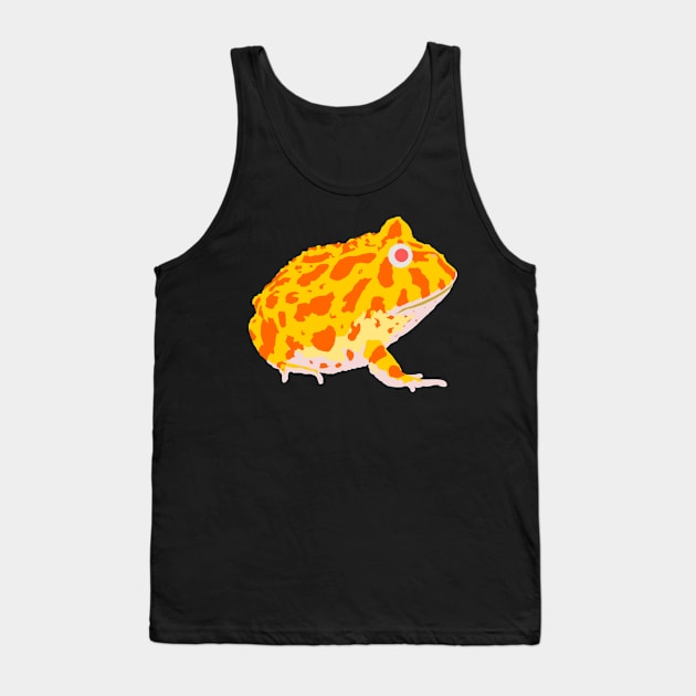 Albino Pacman frog Tank Top by stargatedalek